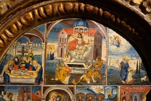  - Extraordinaire Triptyque Grec de la fin du XVe - début du XVIe siècle